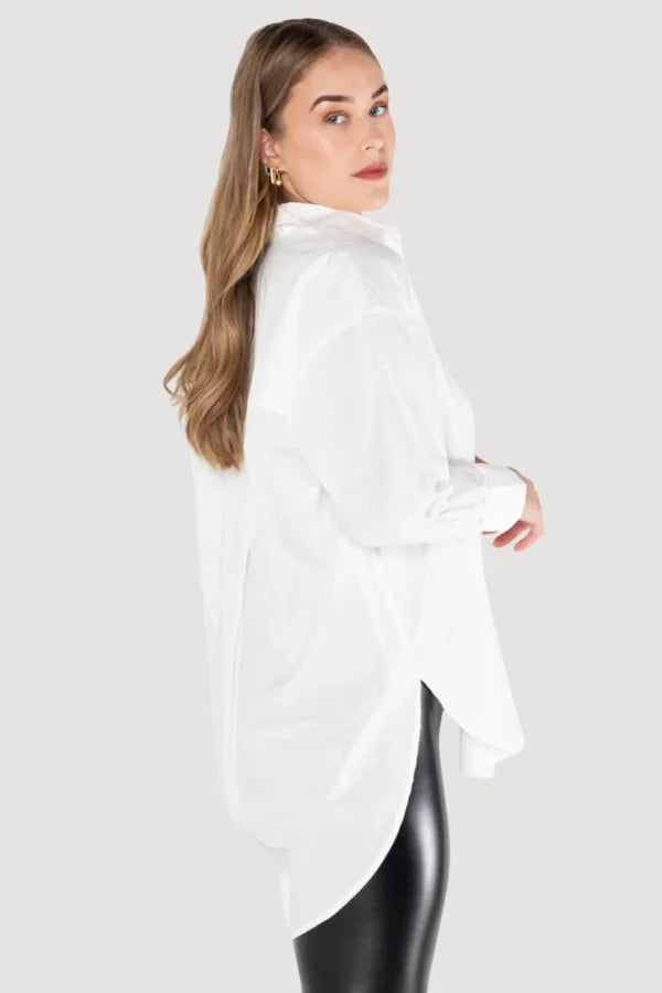 Cotton Poplin Shirt made with breathable fabric