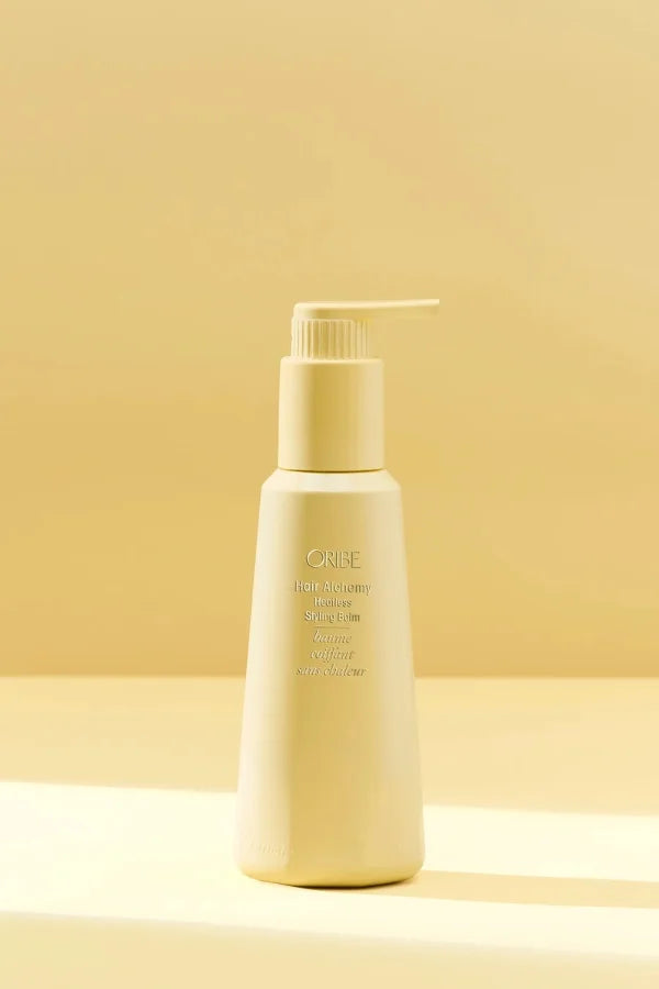 A standard 150 ml dispenser of Hair Alchemy Heatless Styling Balm