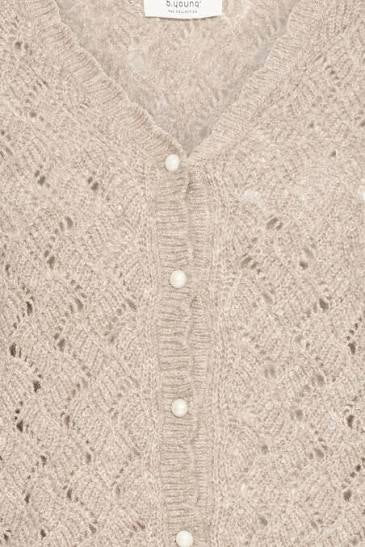 b.young Cardigan- WALNUT