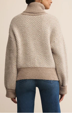 Z Supply Balkan Funnel Neck Sweater