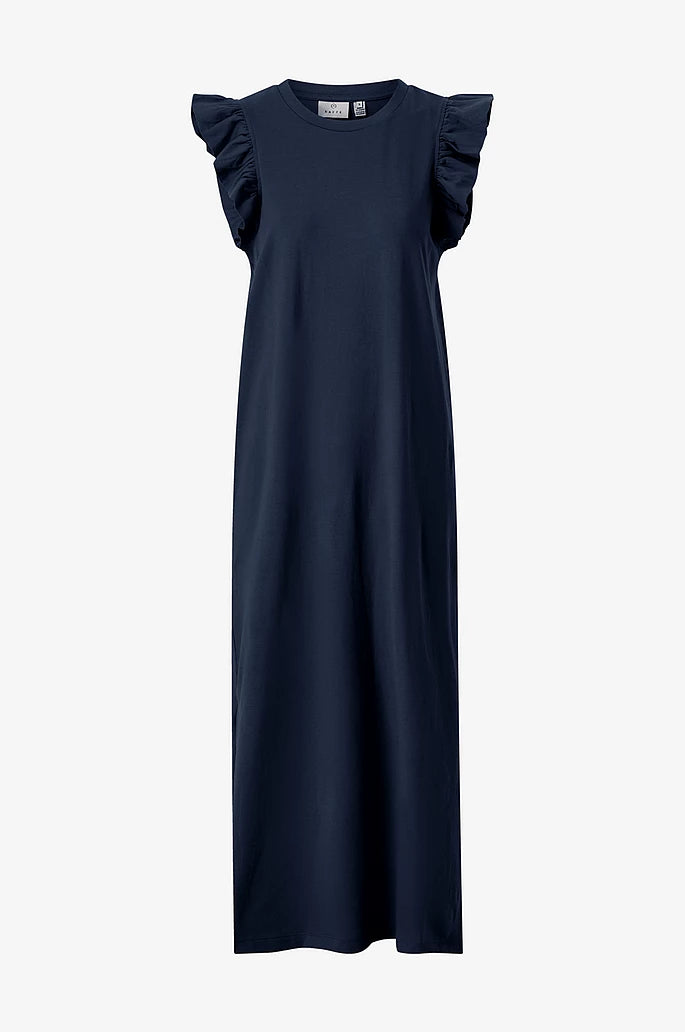 Kaffe Dress- Marine Blue