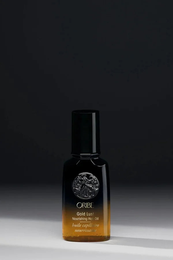 A 50 ml sized product of Oribe Gold Lust Nourishing Hair Oil