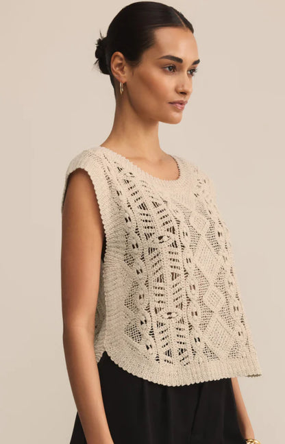 Z Supply Baroque Sweater Top - PRE-ORDER ARRIVING SOON!