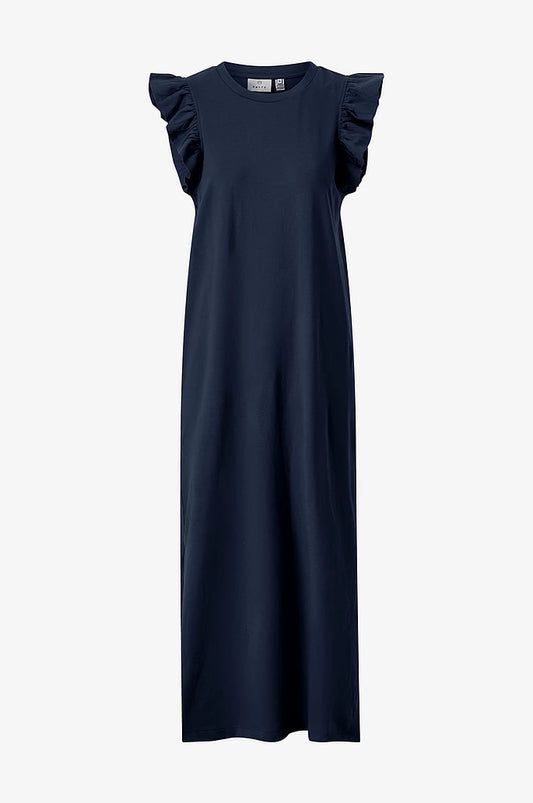 Kaffe Dress- Marine Blue