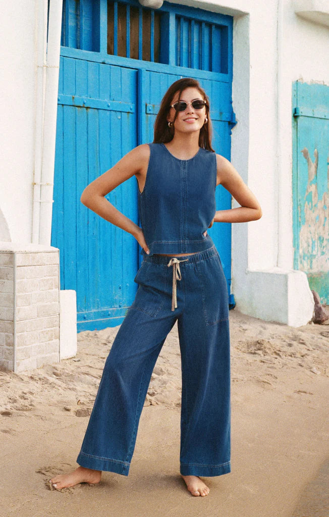 Z Supply Denim Top (matching pants available)