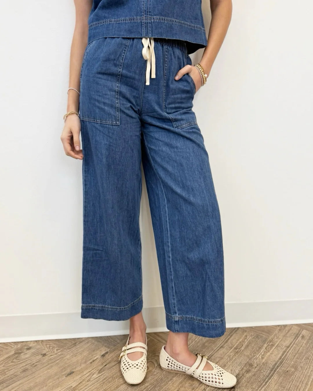 Z Supply Denim Pants (matching top available)
