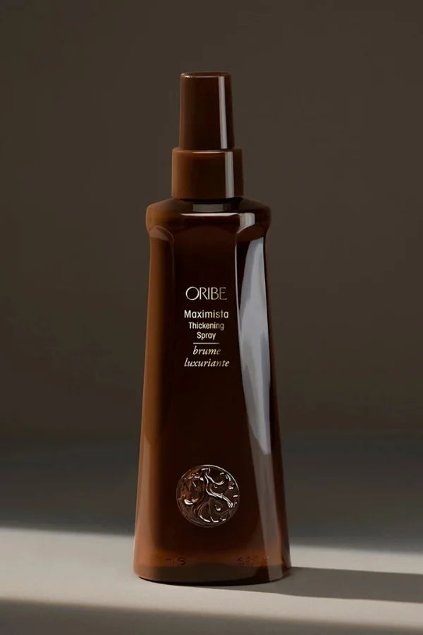 A standard 200 ml tube of Oribe Maximista Thickening Spray