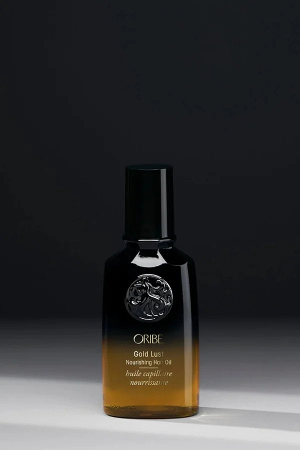 A 100 ml sized product of Oribe Gold Lust Nourishing Hair Oil