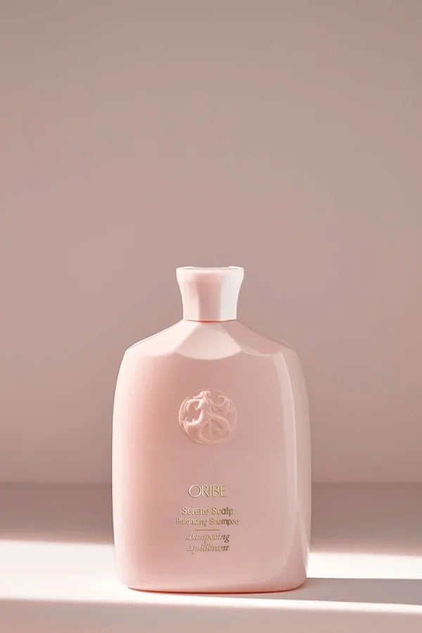 A standard 250 ml bottle of Serene Scalp Balancing Shampoo