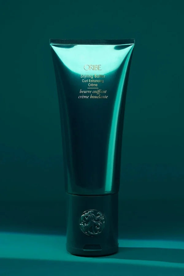A standard 200 ml sized product of Oribe Styling Butter Curl Enhancing Crème