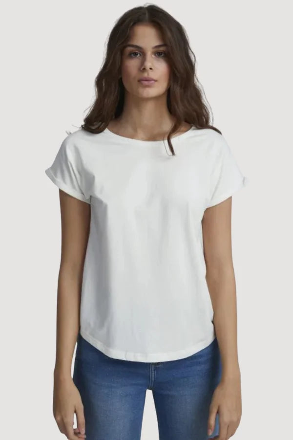 regular fit b.young Pamila T-Shirt in the colour white