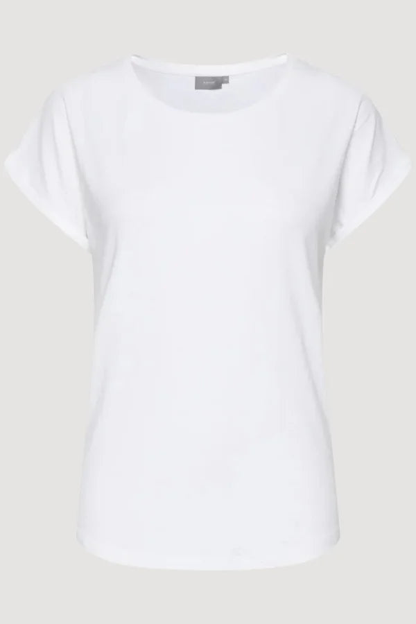b.young Pamila T-Shirt in the colour white