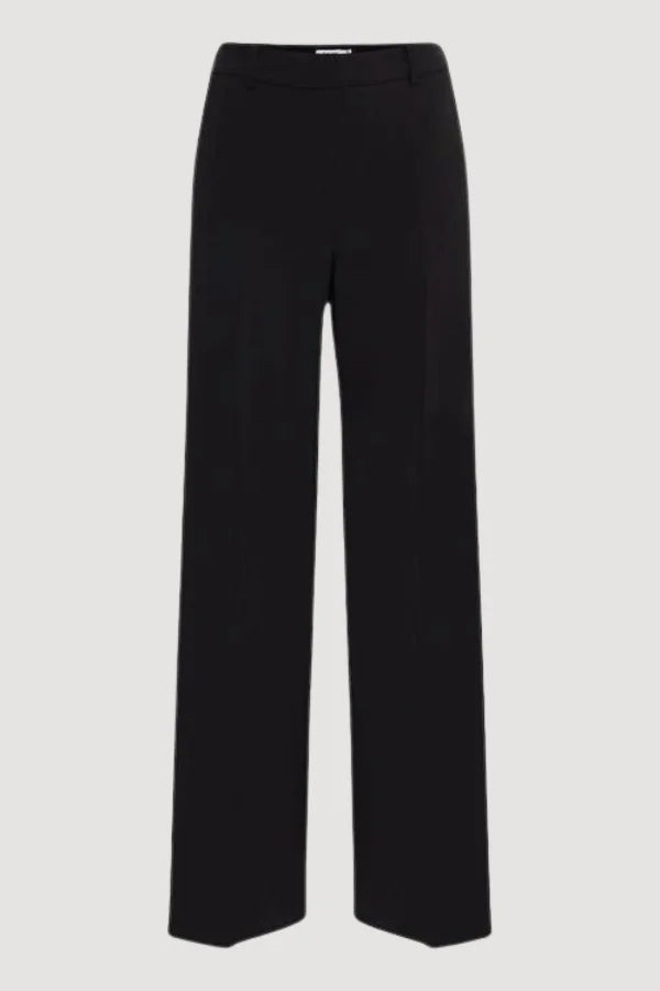 Regular fit b.young Wide Leg pants in the colour black