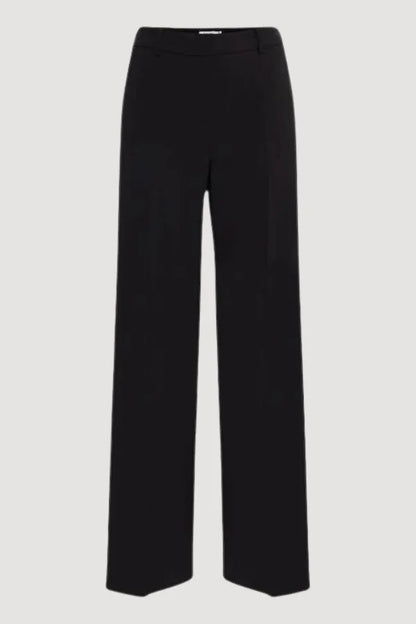 Regular fit b.young Wide Leg pants in the colour black