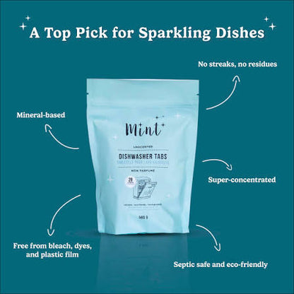 COMING SOON Dishwasher Tabs- UNSCENTED